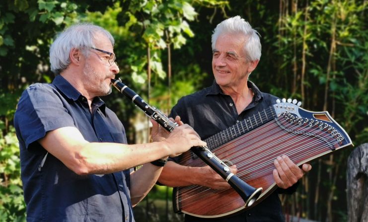 Musikduo Josef Bichlmair und Günter Schwanghart
