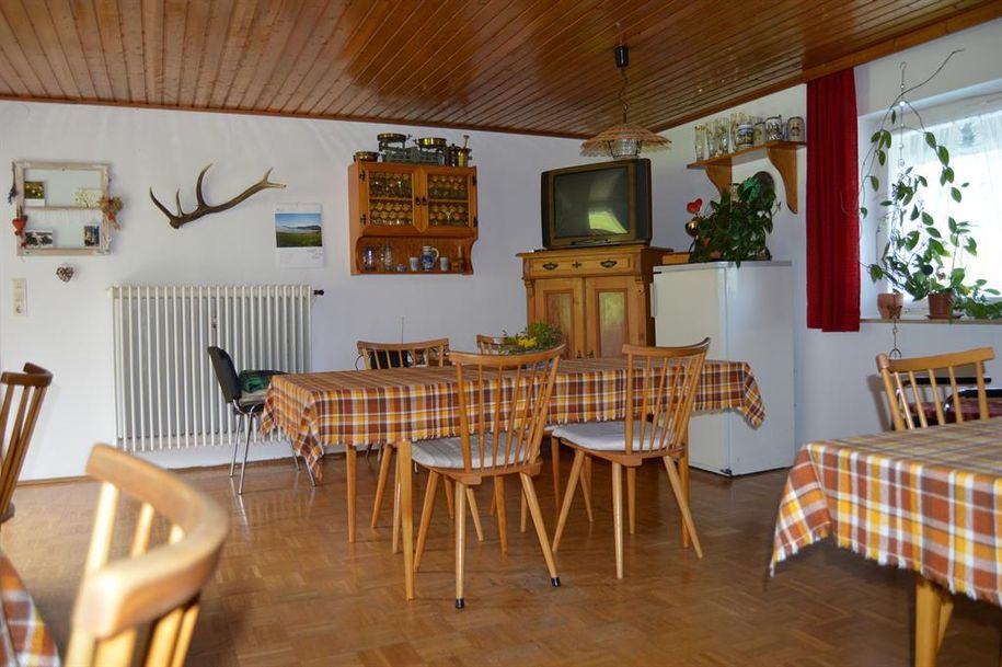 Aufenthaltsraum für die Zimmer