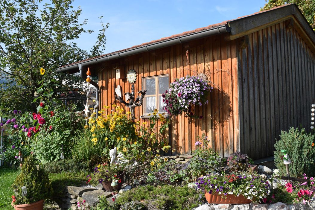 Gartenhäuschen Gästehaus Steinacher