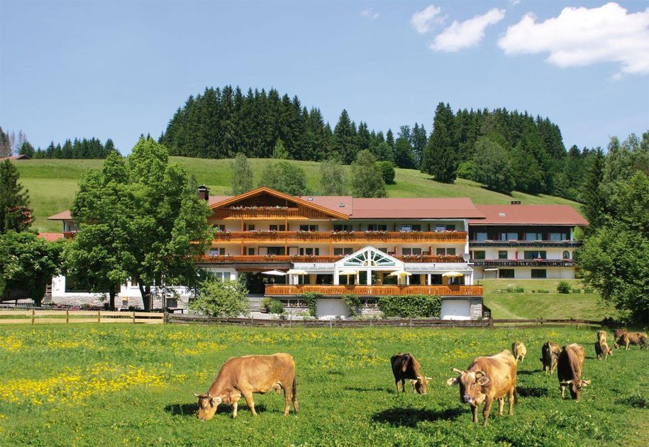 Hotel im Sommer