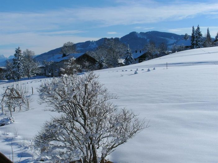 Südbalkon Panorama Winter 1