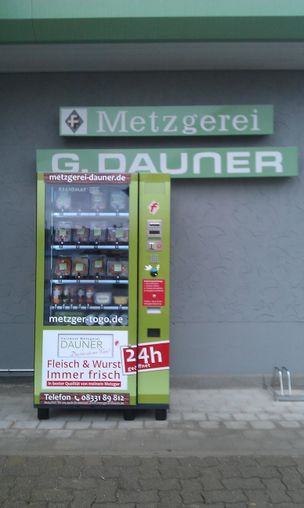 Frischebox Automat Metzgerei Dauner