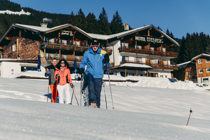 Winterwandern in Unterjoch