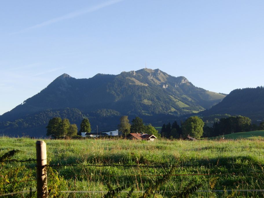 Blick zum Grünten.