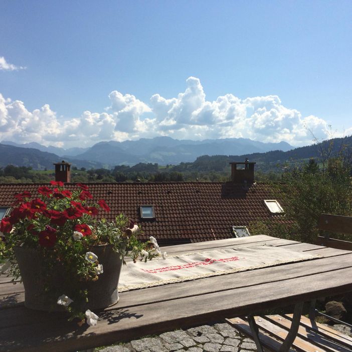 Aussicht vom Garten