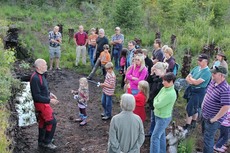 Eine geführte Wanderung durch das Premer Moor