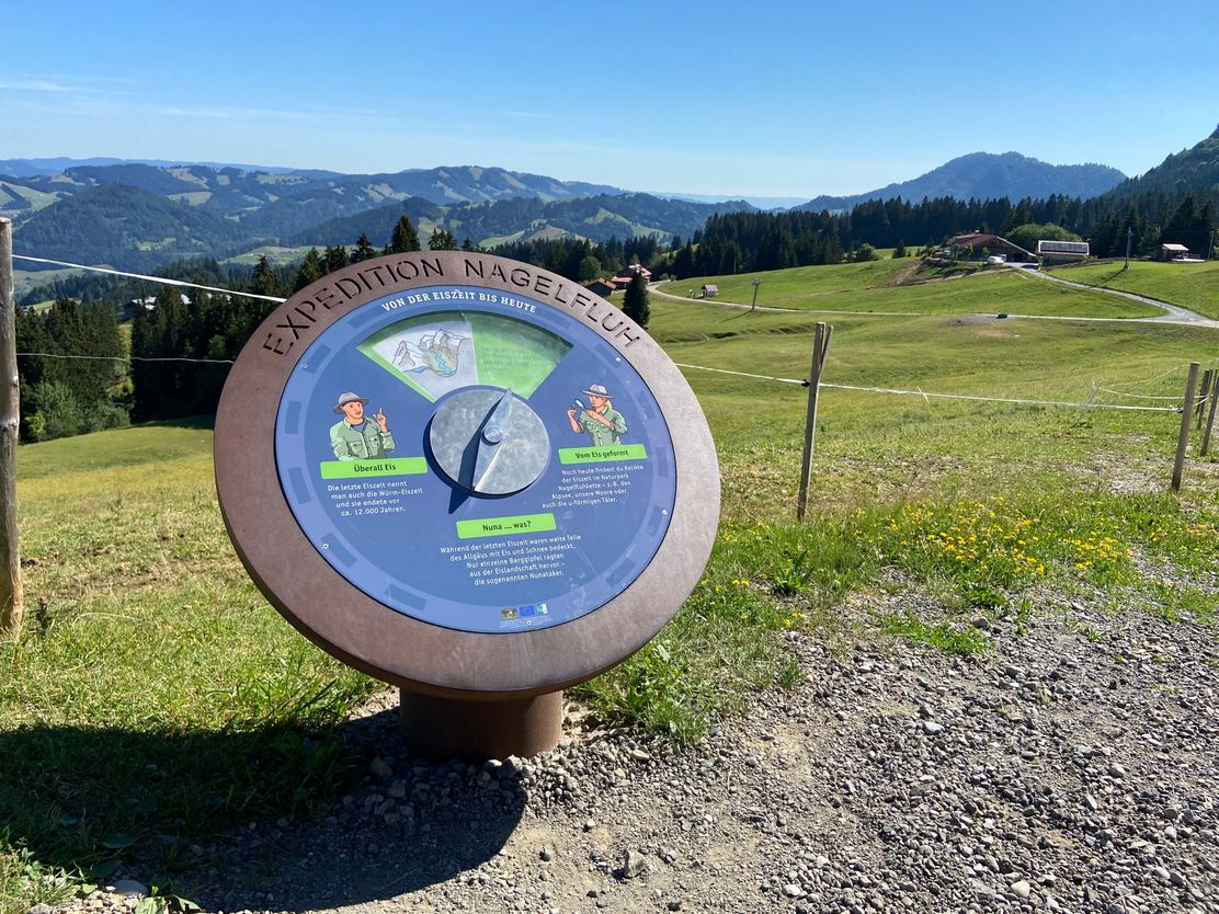 Expedition Nagelfluh-Station bei der Vorderen Fluh