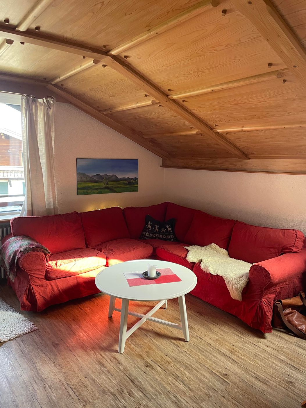 gemütliche Sofaecke