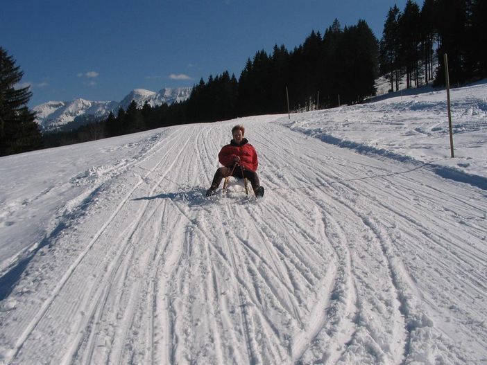Schlittenfahrt