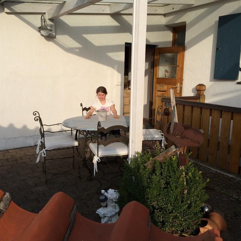 Terrasse für Alpenblick