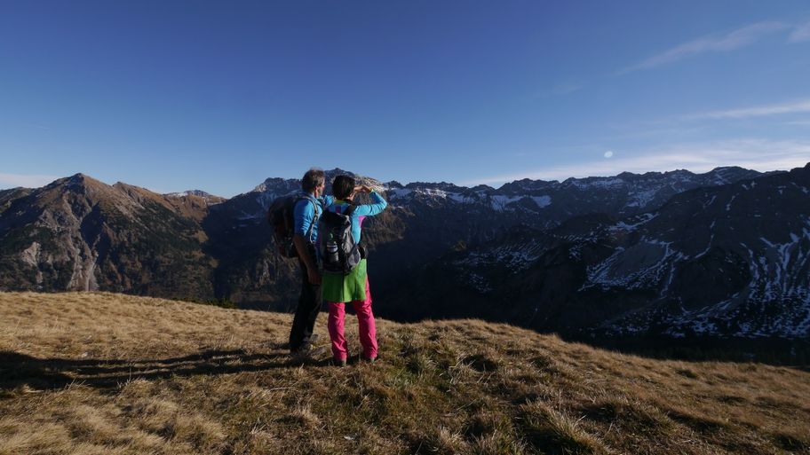 Bergsicht vom Schnippenkopf