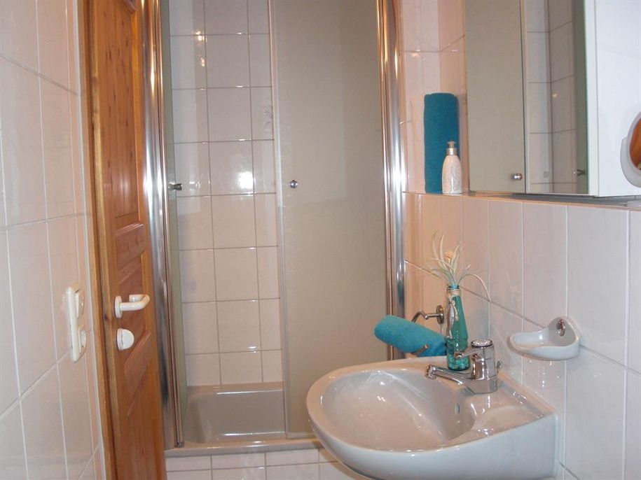 Dusche mit WC