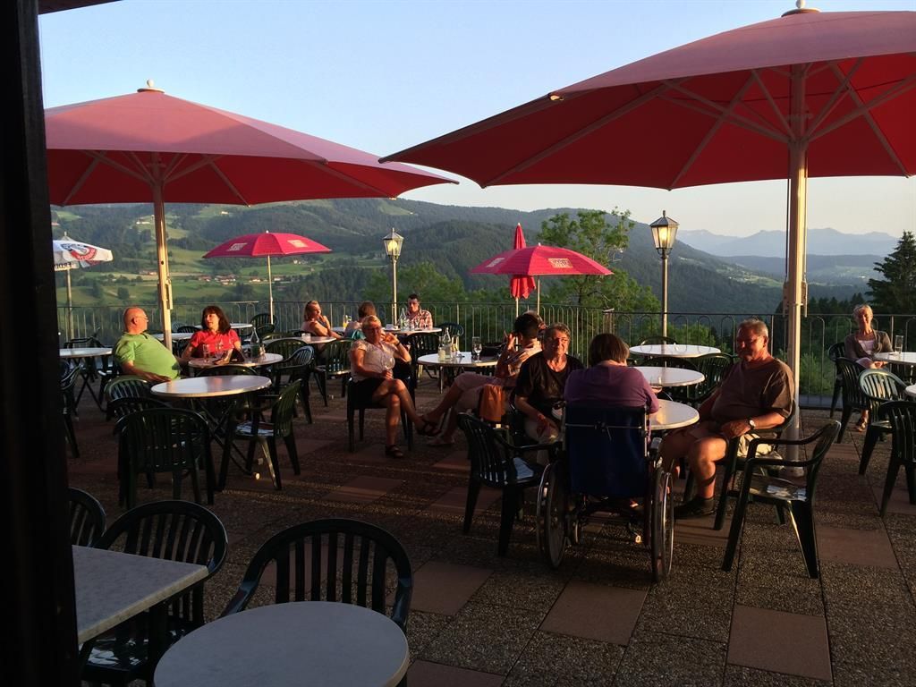 Sonnenterrasse im Paradies