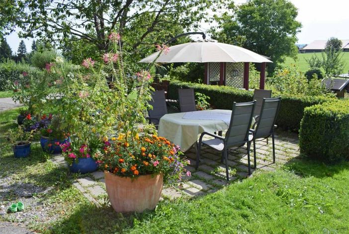 Bei uns im Garten