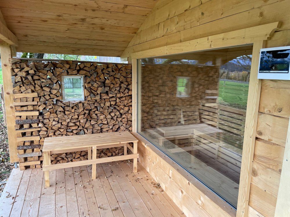 Sauna Aussen