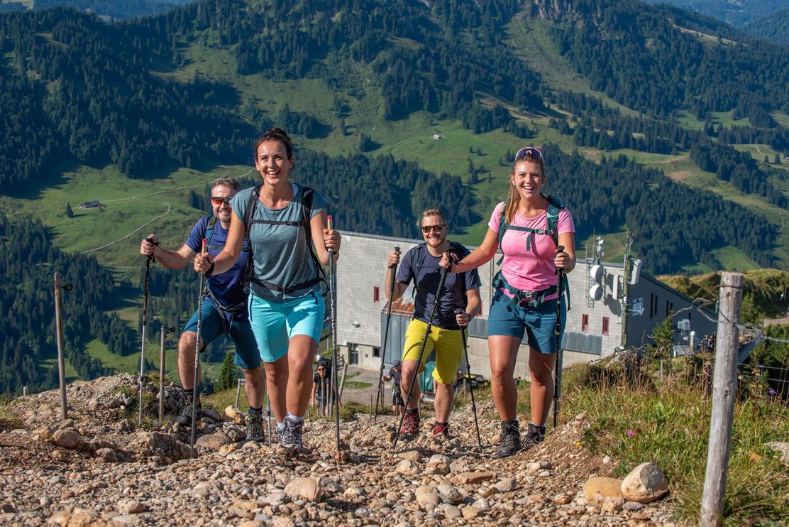 Wandern auf dem Hochgrat
