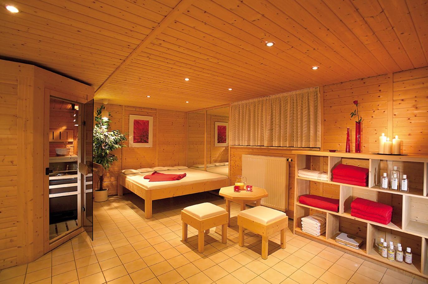 Entspannung mit Sauna & Dampfbad