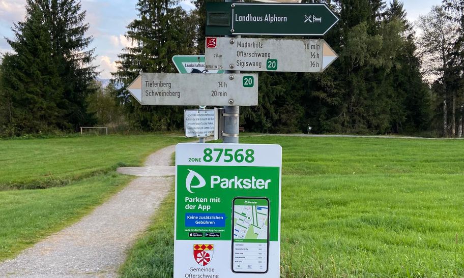 Parkplatz Muderbolz bei Ofterschwang