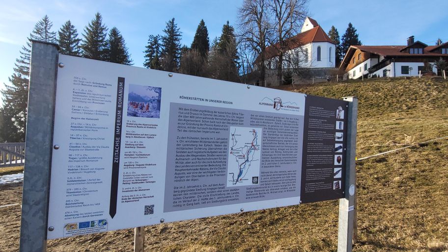 Römerweg auf den Auerberg