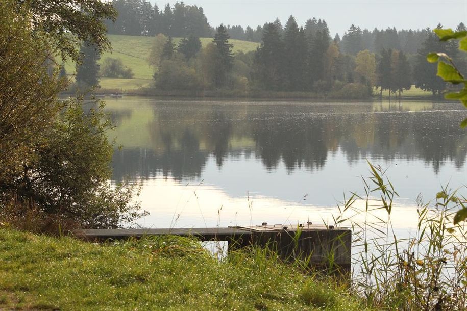 Schmuttersee im Herbst