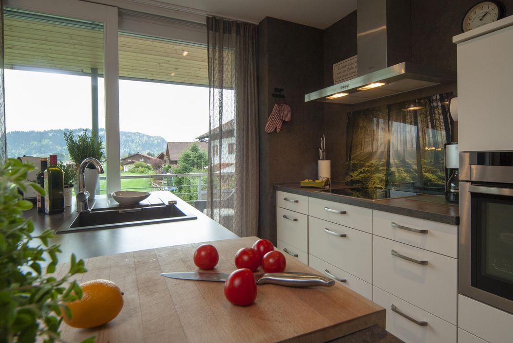 Traumküche in der Fewo Zauberwald