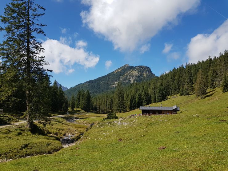 Zur Jägerhütte von Hohenschwangau