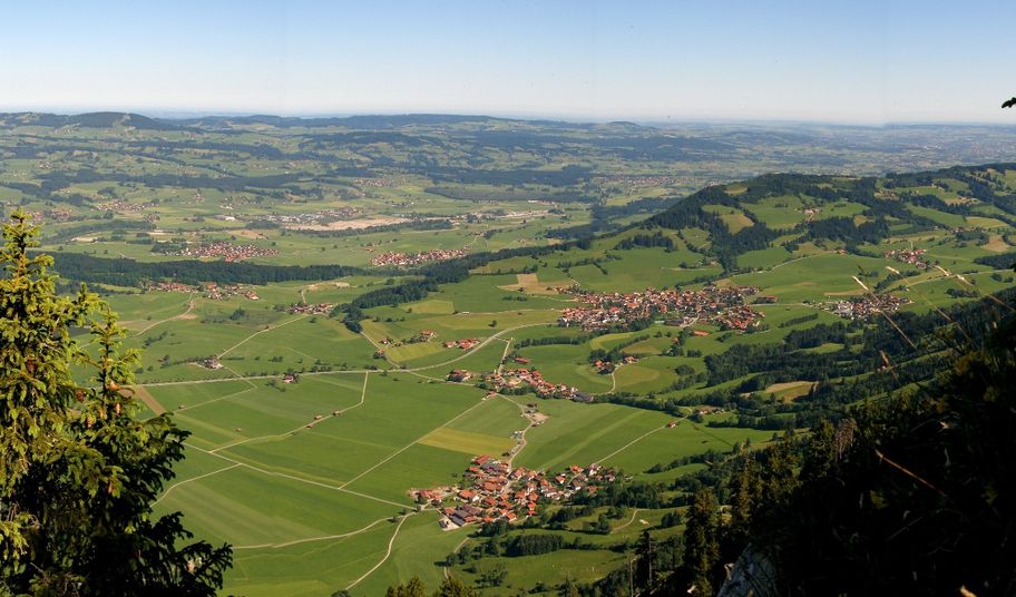 Rettenberg von oben