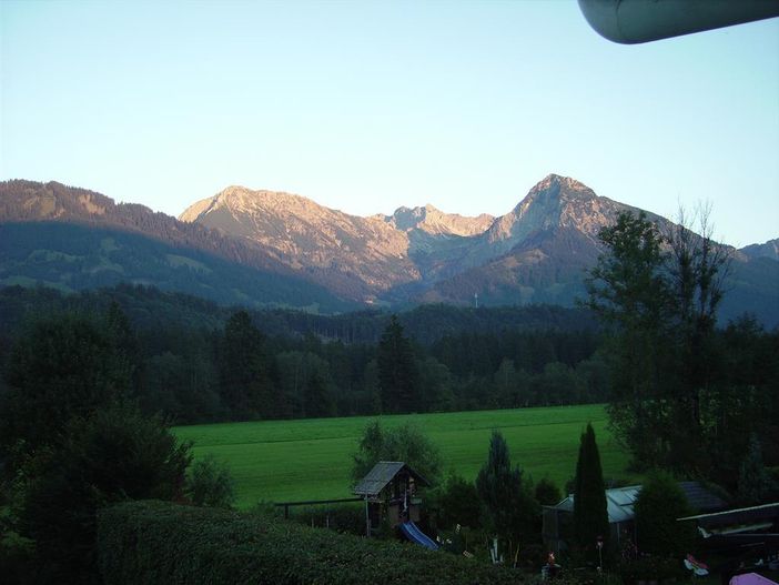 Blick vom Küchenbalkon
