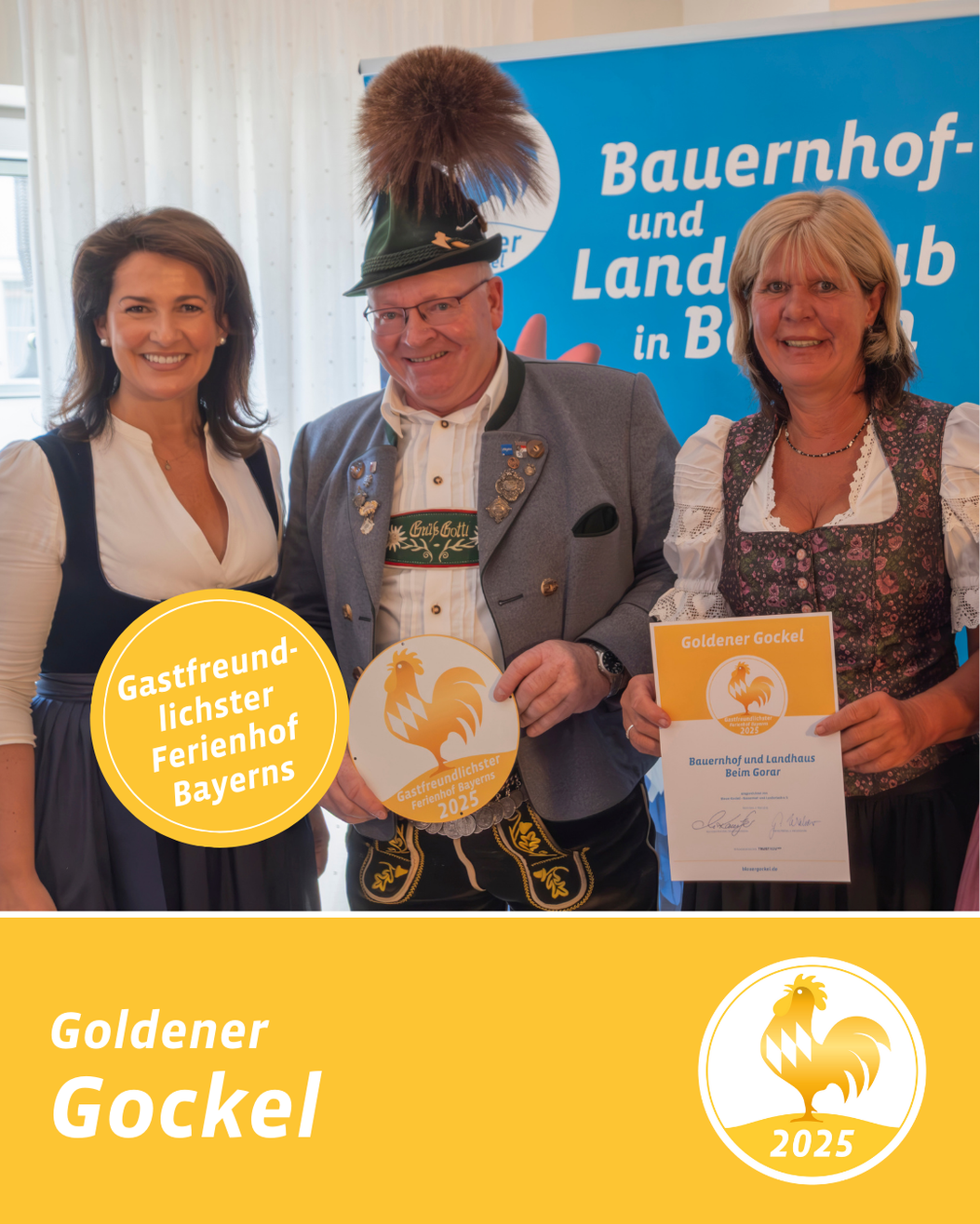 Auszeichnung Goldener Gockel 2025, Bild 1