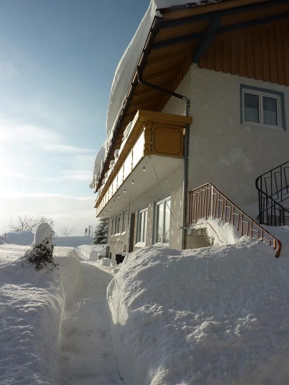 Eingangsbereich im Winter