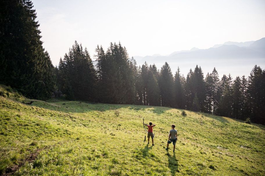 Bogenschießen in Bolsterlang im Allgäu