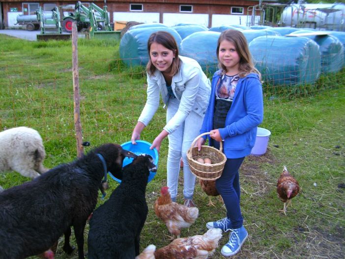 Unsere Ferienkinder helfen fleißig mit